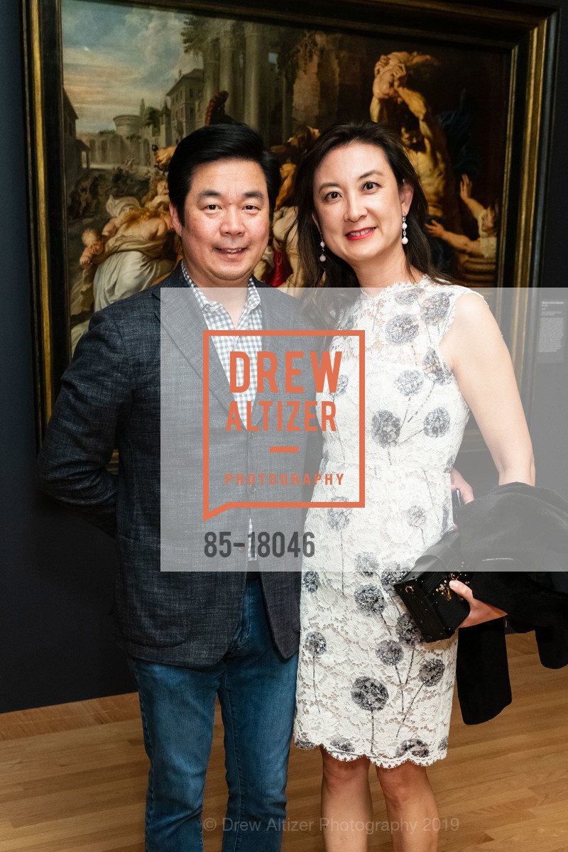 Insik Rhee, Isabel Rhee, Early Rubens Donor Reception at the Legion of Honor, The Legion of Honor, April 4th, 2019, Photo #85-18046 Insik Rhee, Isabel Rhee, Photo #85-18046