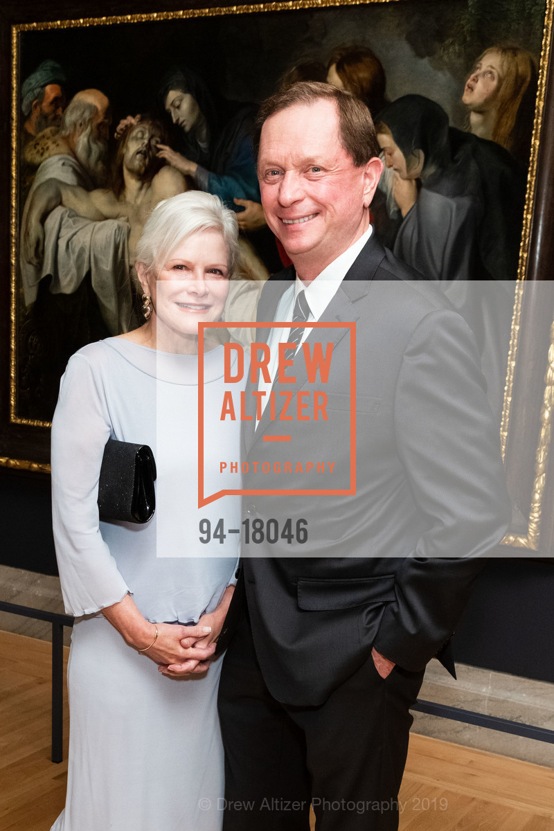 Judith Barringer, Randall Boris, Early Rubens Donor Reception at the Legion of Honor, The Legion of Honor, April 4th, 2019, Photo #94-18046 Judith Barringer, Randall Boris, Photo #94-18046