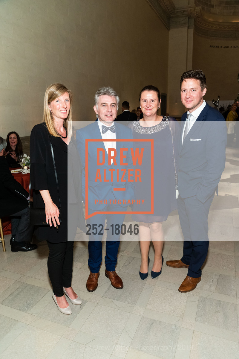 Winke Nijs Smith, Yves Wantens, Wim Sohier, Vince Sohier, Early Rubens Donor Reception at the Legion of Honor, The Legion of Honor, April 4th, 2019, Photo #252-18046 Winke Nijs Smith, Yves Wantens, Wim Sohier, Vince Sohier, Photo #252-18046