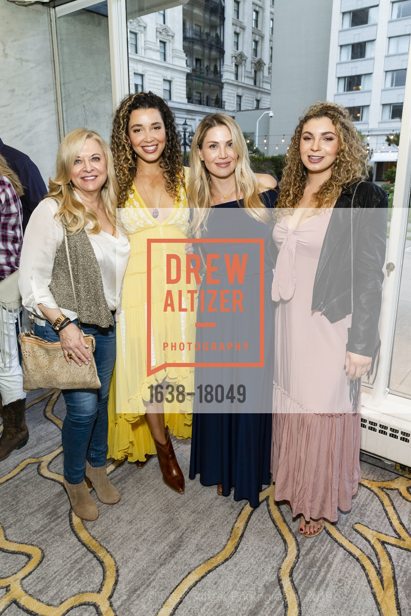 Dana Evan, Hailey Lott, Mandy Nece, Chloe Lott, All-Stars Helping Kids Hosts An Intimate Evening with Toby Keith, Fairmont San Francisco. 950 Mason St, April 5th, 2019, Photo #1638-18049 Dana Evan, Hailey Lott, Mandy Nece, Chloe Lott, Photo #1638-18049