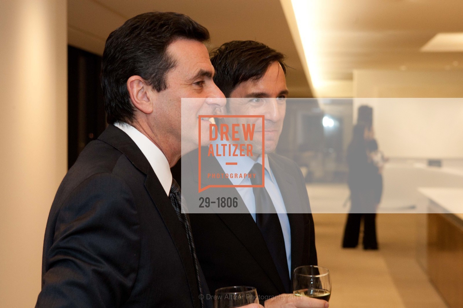 Neal Benezra, Stuart Peterson, SFMOMA Preview of Art Auction 2011 at the Offices of ARTIS CAPITAL MANAGEMENT, US, February 2nd, 2011, Photo #29-1806 Neal Benezra, Stuart Peterson, Photo #29-1806