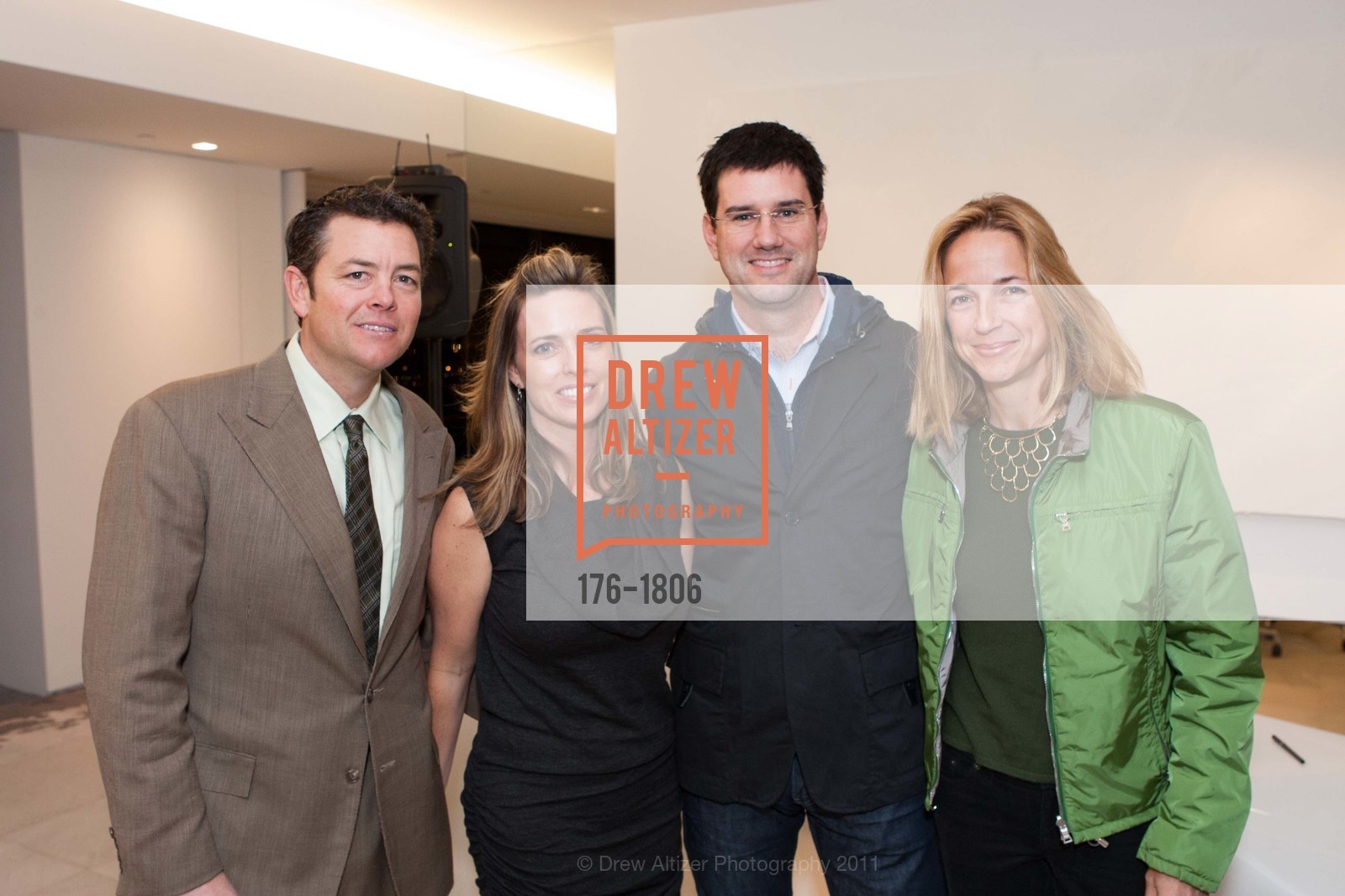 Jeff Mosley, Kristin Mosley, Courtenay Macomber, Courtney Macomber, SFMOMA Preview of Art Auction 2011 at the Offices of ARTIS CAPITAL MANAGEMENT, US, February 2nd, 2011, Photo #176-1806 Jeff Mosley, Kristin Mosley, Courtenay Macomber, Courtney Macomber, Photo #176-1806