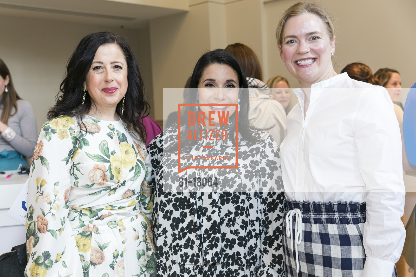 Stephanie Murillo, Mariana Wall, Farrell McElwee, Edgewood Center Annual Fair Luncheon 2019, Bently Reserve. 301 Battery Street, April 5th, 2019, Photo #81-18064 Stephanie Murillo, Mariana Wall, Farrell McElwee, Photo #81-18064