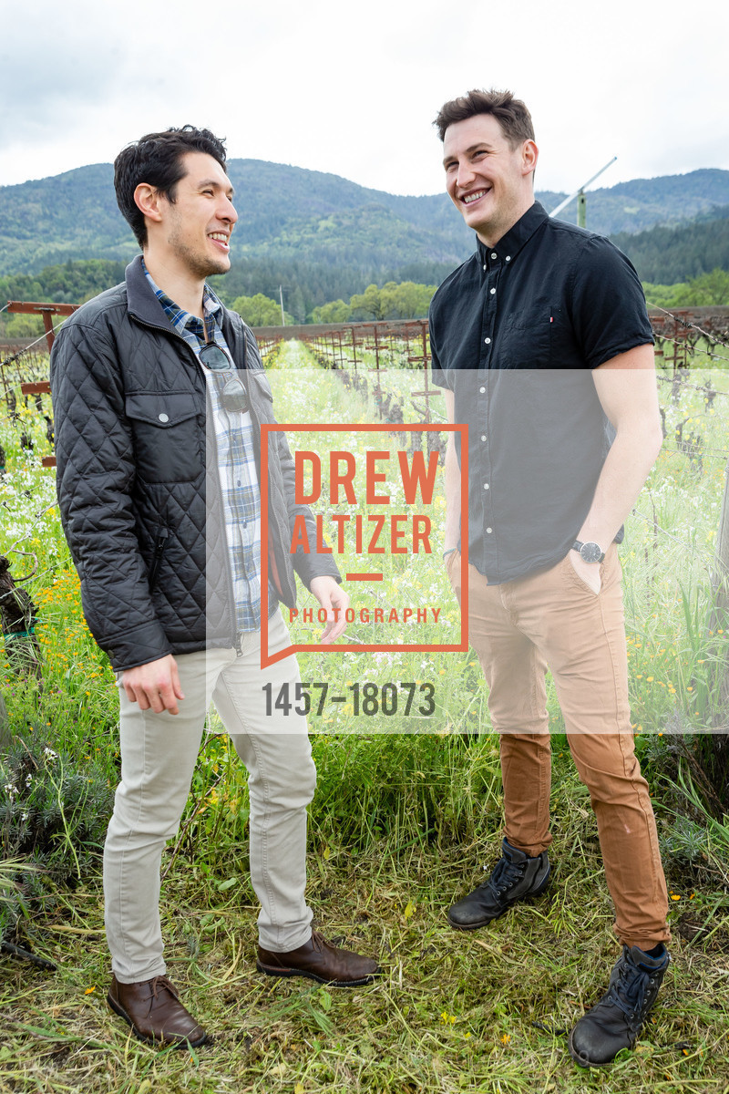 John Graham, Blake Horstmann, iHeart Media and IFOnly onboard the Napa Valley Wine Train, Napa Valley Wine Train. 1275 Mckinstry Street, April 6th, 2019, Photo #1457-18073 John Graham, Blake Horstmann, Photo #1457-18073