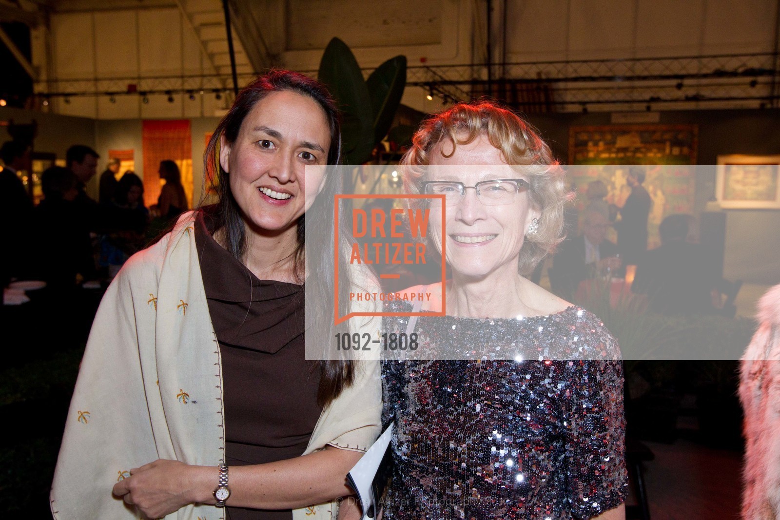Natasha Reichle, Dessa Goddard, Preview Opening Gala of the ARTS OF THE PACIFIC SHOW At the Chong-Moon Lee Center for Asian Art and Culture, Festival Pavilion at Fort Mason, February 3rd, 2011, Photo #1092-1808 Natasha Reichle, Dessa Goddard, Photo #1092-1808