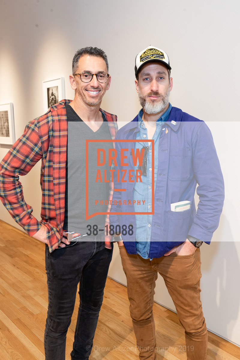 Orin Lucas, Dennis Lucas, Pace Gallery Palo Alto's Opening Reception of Irving Penn 2019, Pace Palo Alto. 229 Hamilton Ave, April 10th, 2019, Photo #38-18088 Orin Lucas, Dennis Lucas, Photo #38-18088