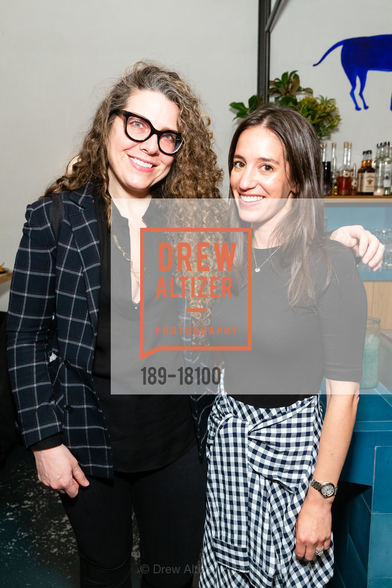 Dori Begley, Amanda Lebow, SFFILM Festival 2019 Launch Dinner, Obsipo. 3266 24th Street, April 11th, 2019, Photo #189-18100 Dori Begley, Amanda Lebow, Photo #189-18100