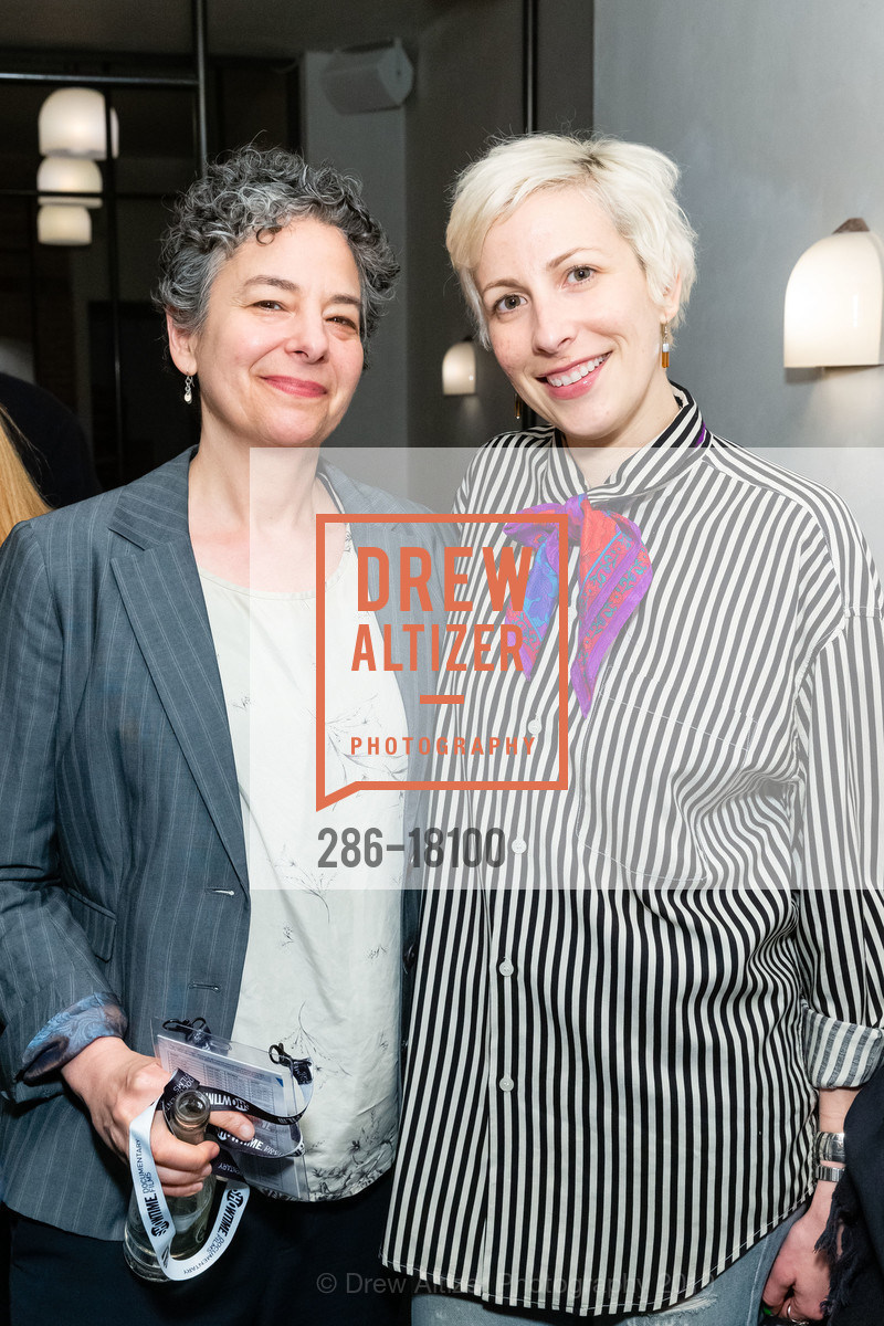 Rachel Rosen, Amanda Salazar, SFFILM Festival 2019 Launch Dinner, Obsipo. 3266 24th Street, April 11th, 2019, Photo #286-18100 Rachel Rosen, Amanda Salazar, Photo #286-18100