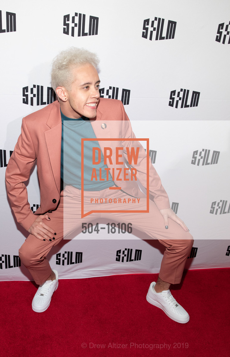 Josiah Victoria Garcia, SFFILM Festival 2019 Red Carpet Arrivals for Premiere of “Armistead Maupin’s Tales of the City”, Castro Theatre. 429 Castro Street, April 10th, 2019, Photo #504-18106 Josiah Victoria Garcia, Photo #504-18106