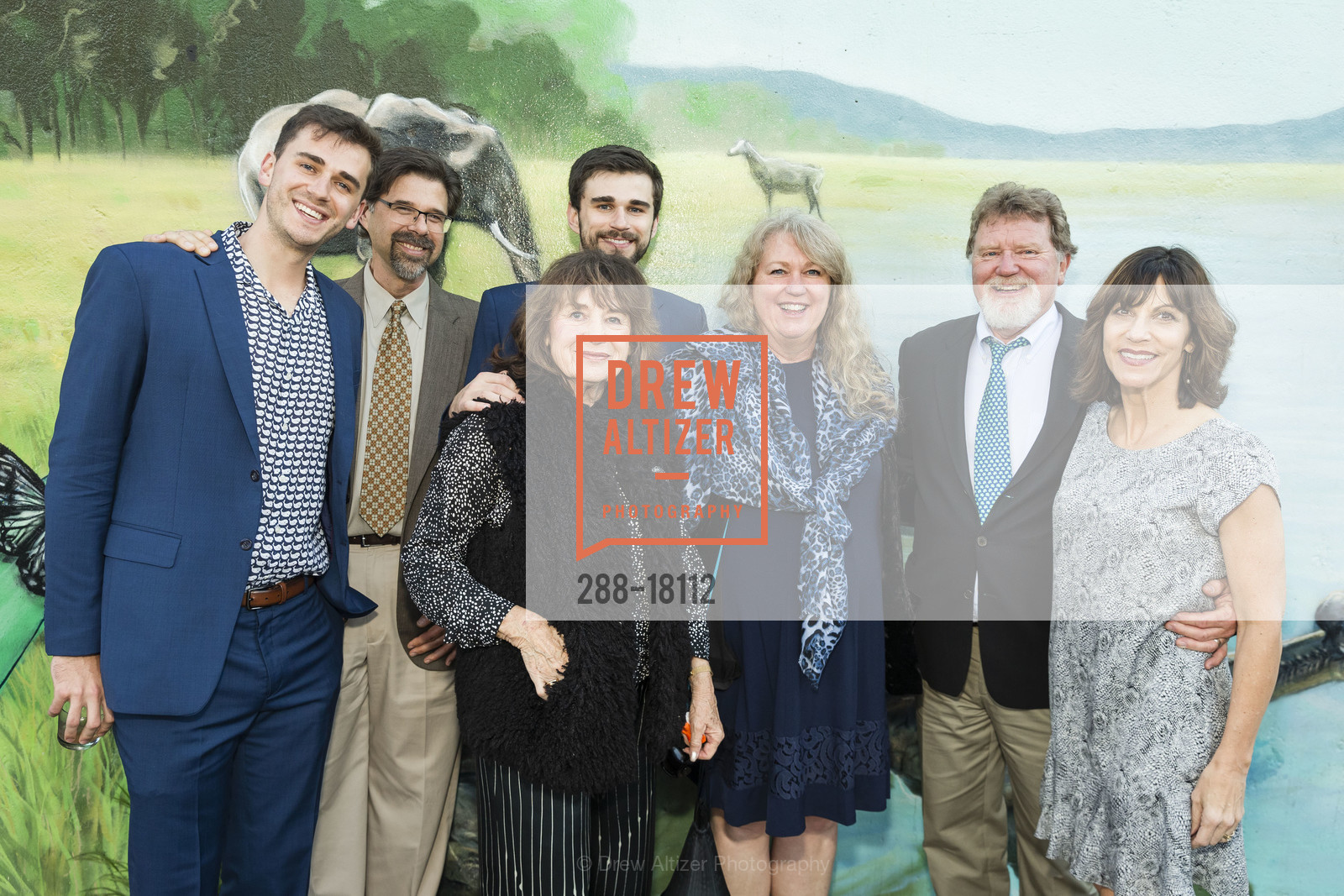 Will Buell, Doug Buell, Ben Buell, Barbara Wilbur, Megan Buell, Tim Wilbur, Michelle Wilbur, Zoofest 2019, SF Zoo. 1 Zoo Road, Photo #288-18112 Will Buell, Doug Buell, Ben Buell, Barbara Wilbur, Megan Buell, Tim Wilbur, Michelle Wilbur, Photo #288-18112