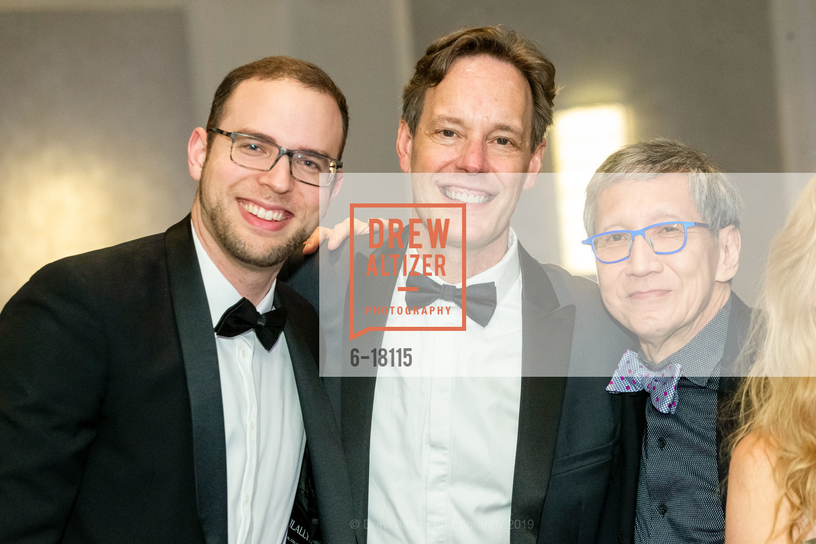 Ronny Michael Greenberg, Jake Heggie, Bing Liem, Merola Spring Benefit Gala 2019: If I Were You, Ritz Carlton SF. 600 Stockton St, April 13th, 2019, Photo #6-18115 Ronny Michael Greenberg, Jake Heggie, Bing Liem, Photo #6-18115