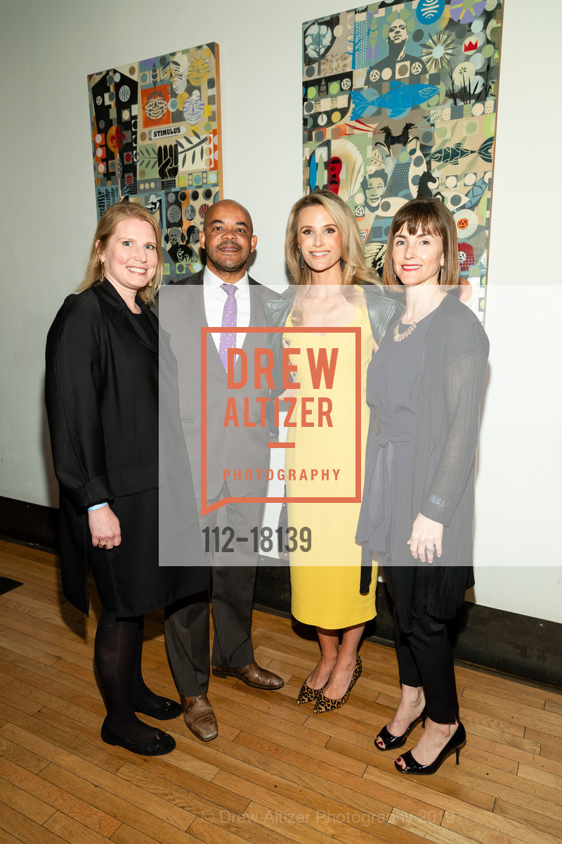 Amy Wilkinson, David Ibnale, Jennifer Siebel Newsom, Mollie Ricker, SFFILM Festival 2019 Red Carpet and Reception for 'The Great American Lie', SFFILM Festival Lounge. 111 Minna Street, April 15th, 2019, Photo #112-18139 Amy Wilkinson, David Ibnale, Jennifer Siebel Newsom, Mollie Ricker, Photo #112-18139