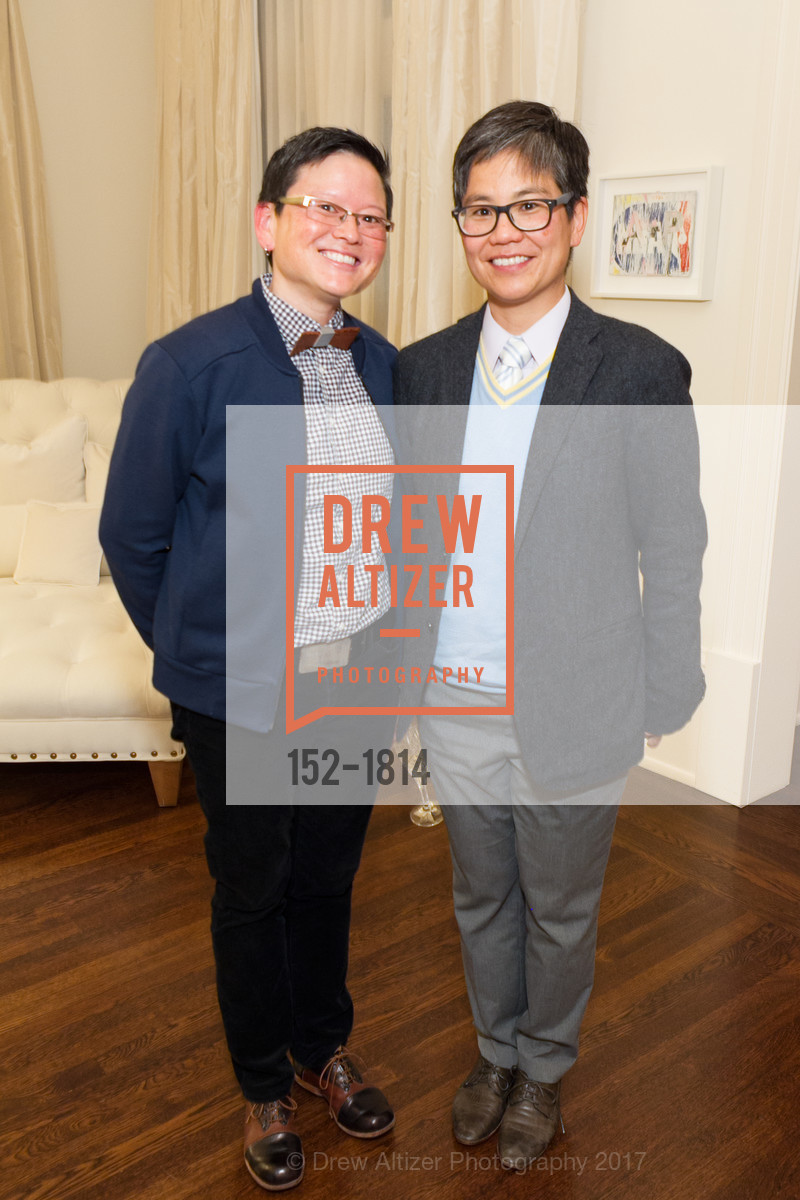 Tina Takemoto, Amy Sueyoshi, Pamela Joyner Hosts SF State College of Ethnic Studies, Private Residence. 18 Presidio Terrace, January 13th, 2017, Photo #152-1814 Tina Takemoto, Amy Sueyoshi, Photo #152-1814