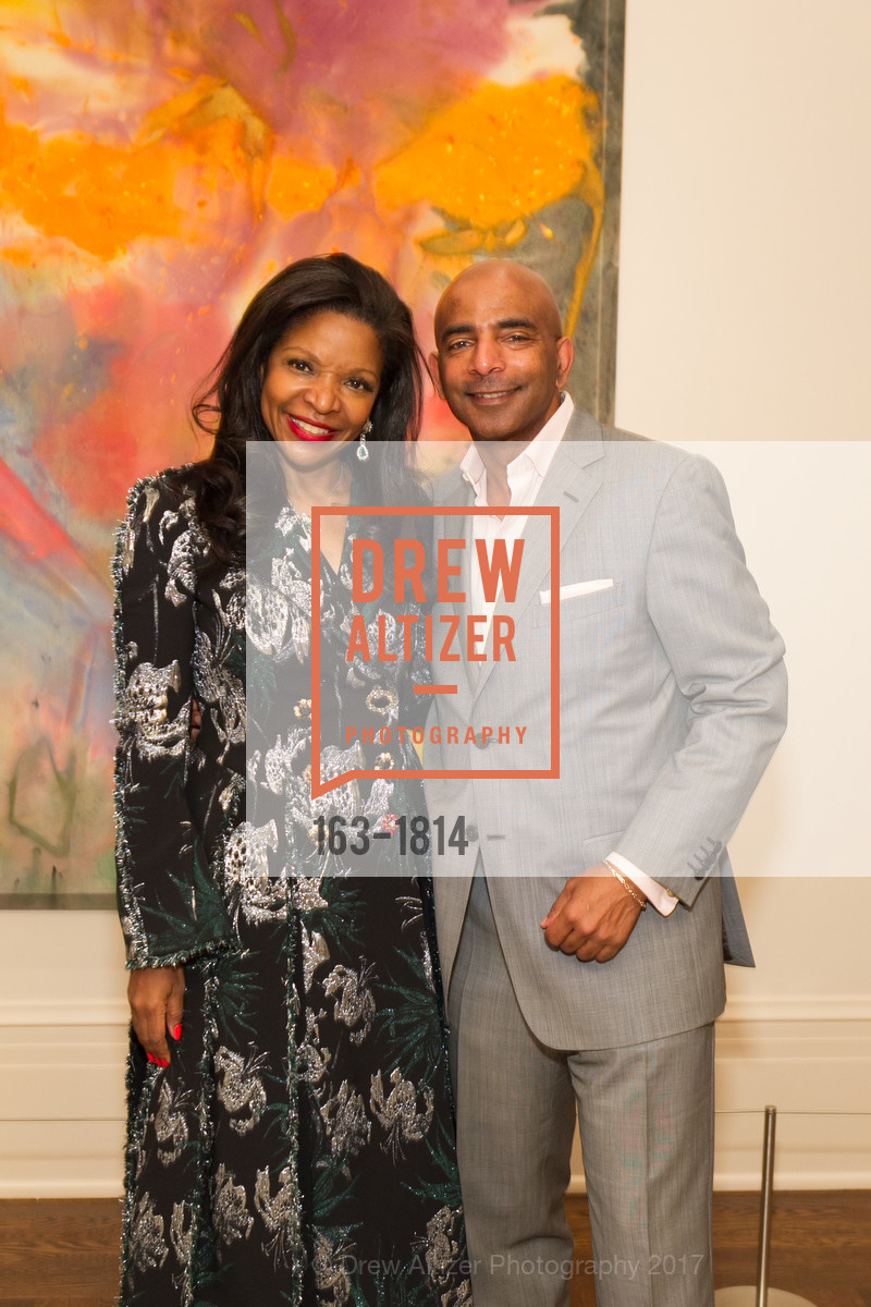 Pamela Joyner, Steve Bowdry, Pamela Joyner Hosts SF State College of Ethnic Studies, Private Residence. 18 Presidio Terrace, January 13th, 2017, Photo #163-1814 Pamela Joyner, Steve Bowdry, Photo #163-1814