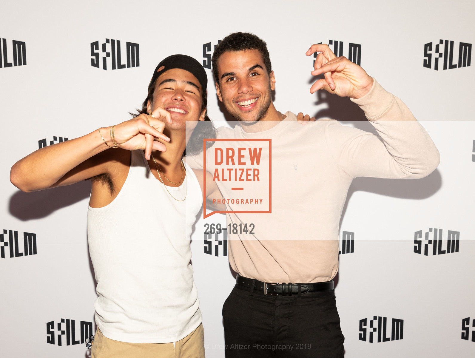 Nico Hiraga, Mason Gooding, SFFILM Festival 2019 Red Carpet Arrivals for 'Booksmart', Castro Theatre. 429 Castro Street, April 16th, 2019, Photo #269-18142 Nico Hiraga, Mason Gooding, Photo #269-18142