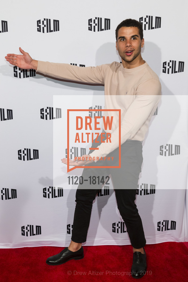 Mason Gooding, SFFILM Festival 2019 Red Carpet Arrivals for 'Booksmart', Castro Theatre. 429 Castro Street, April 16th, 2019, Photo #1120-18142 Mason Gooding, Photo #1120-18142