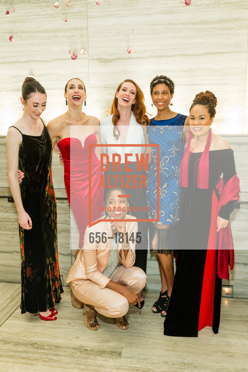 Maya Harr, Ilaria Guerra, Maddie DeVries, Adji Cissoko, Ashley Mayeux, LINES Ballet Spring Gala 2019, Yerba Center for the Arts Theater. 700 Howard Street, April 13th, 2019, Photo #656-18145 Maya Harr, Ilaria Guerra, Maddie DeVries, Adji Cissoko, Ashley Mayeux, Photo #656-18145
