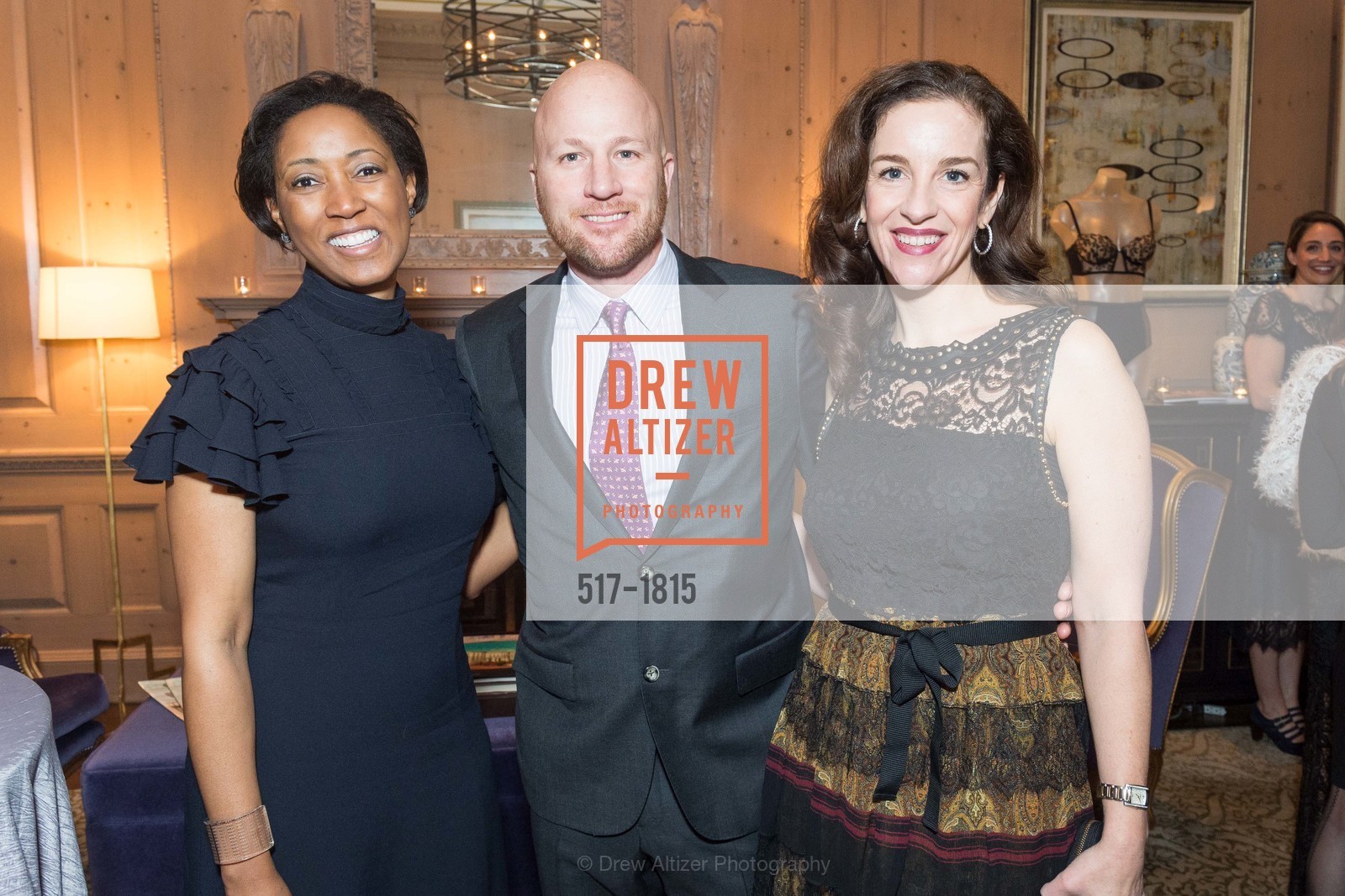 Carla Haynes, Charles Roell, Kara Roell, San Francisco Ballet Gala Patron Party Hosted by La Perla, Fairmont Hotel, Penthouse. 950 Mason St, Photo #517-1815 Carla Haynes, Charles Roell, Kara Roell, Photo #517-1815