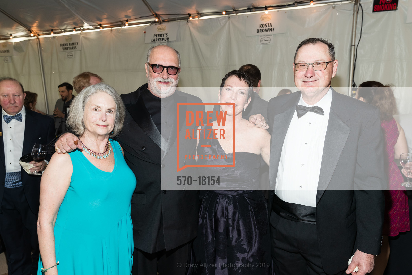 Pam Engel, Dan Engel, Sharon Sides, Jim Sides, Great Chefs and Wineries 2019, Peacock Gap. 333 Biscayne Dr, San Rafael, CA 94901, April 13th, 2019, Photo #570-18154 Pam Engel, Dan Engel, Sharon Sides, Jim Sides, Photo #570-18154