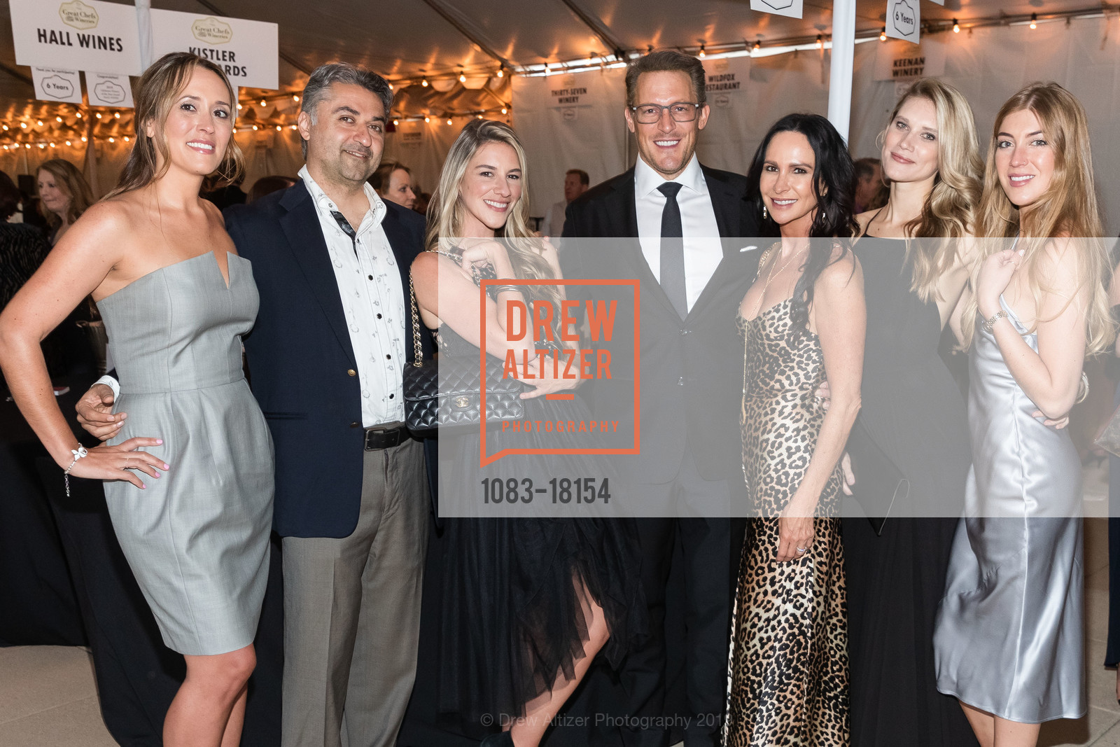 Marisa Dombroski, Hooman Khalili, Natalie Mardeusz, Travis Nelson, Alicia Hvistendahl, Haley Magers, Jenny Angle, Great Chefs and Wineries 2019, Peacock Gap. 333 Biscayne Dr, San Rafael, CA 94901, April 13th, 2019, Photo #1083-18154 Marisa Dombroski, Hooman Khalili, Natalie Mardeusz, Travis Nelson, Alicia Hvistendahl, Haley Magers, Jenny Angle, Photo #1083-18154