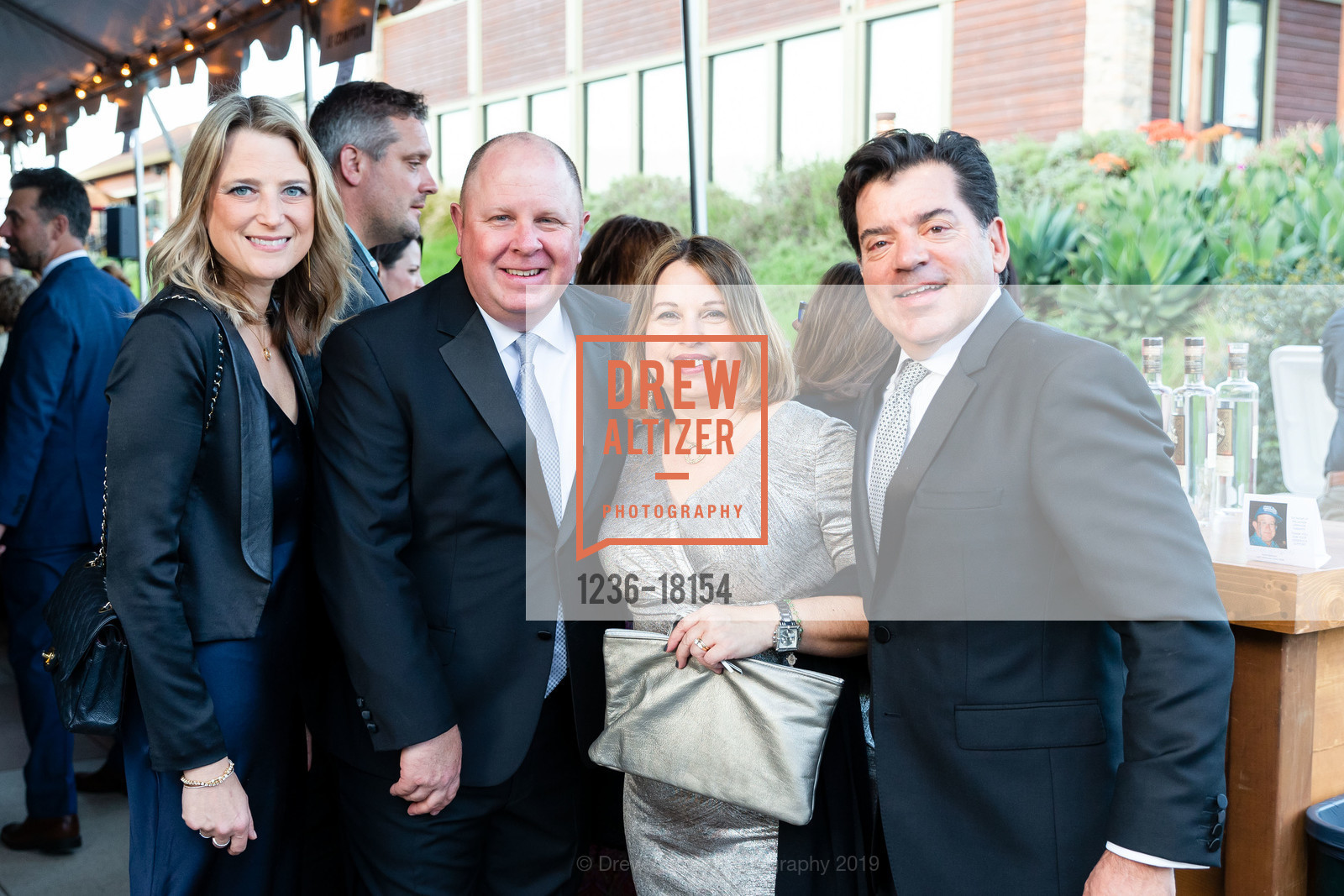 Alison Silva, Rob Devincenzi, Monica Devincenzi, Michael Silva, Great Chefs and Wineries 2019, Peacock Gap. 333 Biscayne Dr, San Rafael, CA 94901, April 13th, 2019, Photo #1236-18154 Alison Silva, Rob Devincenzi, Monica Devincenzi, Michael Silva, Photo #1236-18154