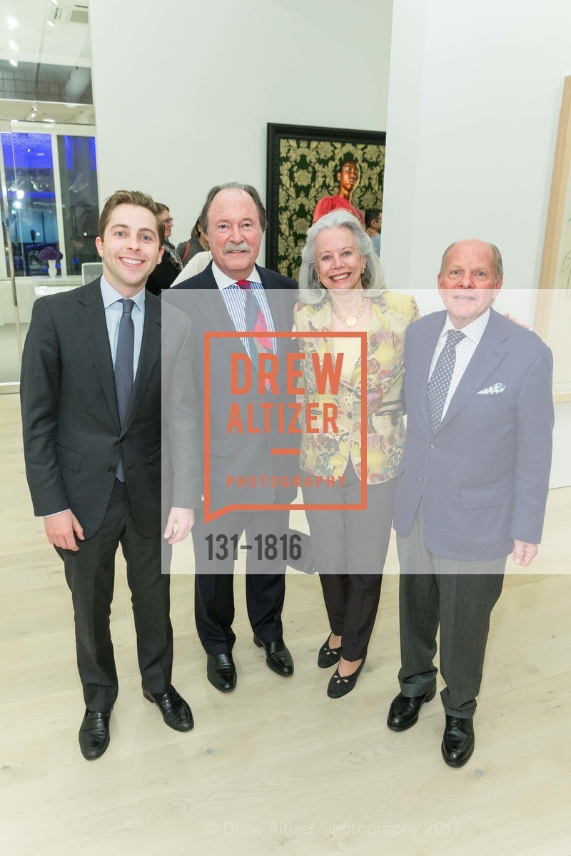 Alexander Berggruen, Pat McBaine, Susie McBaine, John Berggruen, Photo #131-1816