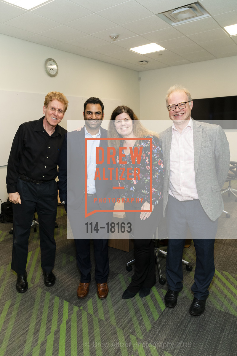Roger, Karen Palmquist, Robert Walmsley, 2019 SAP West Partner Summit, SAP Academy. 2700 Camino Ramon, April 16th, 2019, Photo #114-18163 Roger, Karen Palmquist, Robert Walmsley, Photo #114-18163