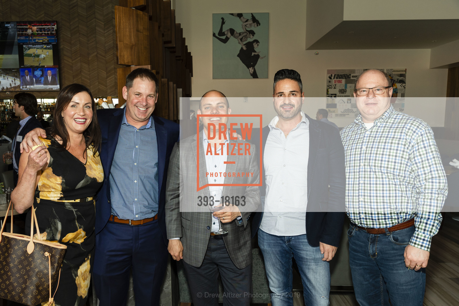 Sonia English, Seth Catalli, Pascal Ciotola, Brian Keane, 2019 SAP West Partner Summit, SAP Academy. 2700 Camino Ramon, April 16th, 2019, Photo #393-18163 Sonia English, Seth Catalli, Pascal Ciotola, Brian Keane, Photo #393-18163