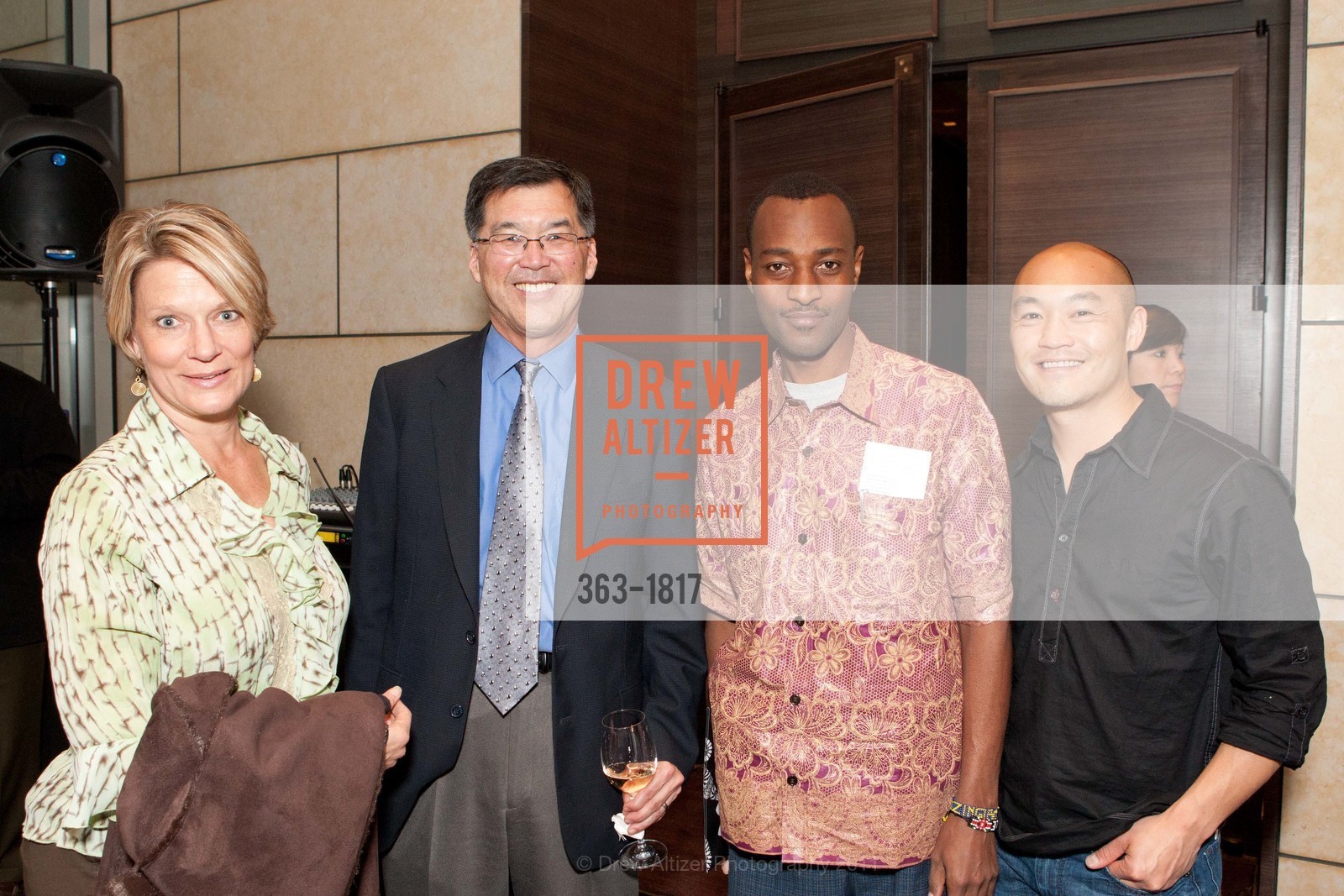 Erna Grasz, Jeffrey Chow, Dennis Lyamuya, Heward Jue, Photo #363-1817