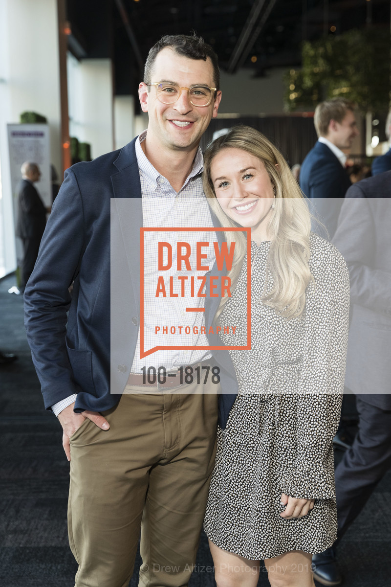 Danny Gold, Marissa Helgren, Environmental Working Group 10th Annual Earth Dinner, City View at the Metreon. 135 4th Street, April 23rd, 2019, Photo #100-18178 Danny Gold, Marissa Helgren, Photo #100-18178