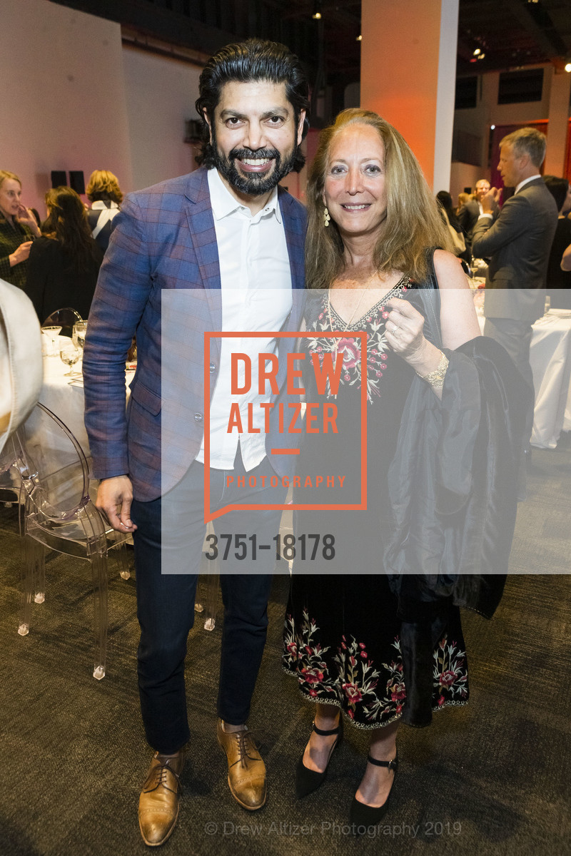 Ahmed Pathan, Meg Hirshberg, Environmental Working Group 10th Annual Earth Dinner, City View at the Metreon. 135 4th Street, April 23rd, 2019, Photo #3751-18178 Ahmed Pathan, Meg Hirshberg, Photo #3751-18178