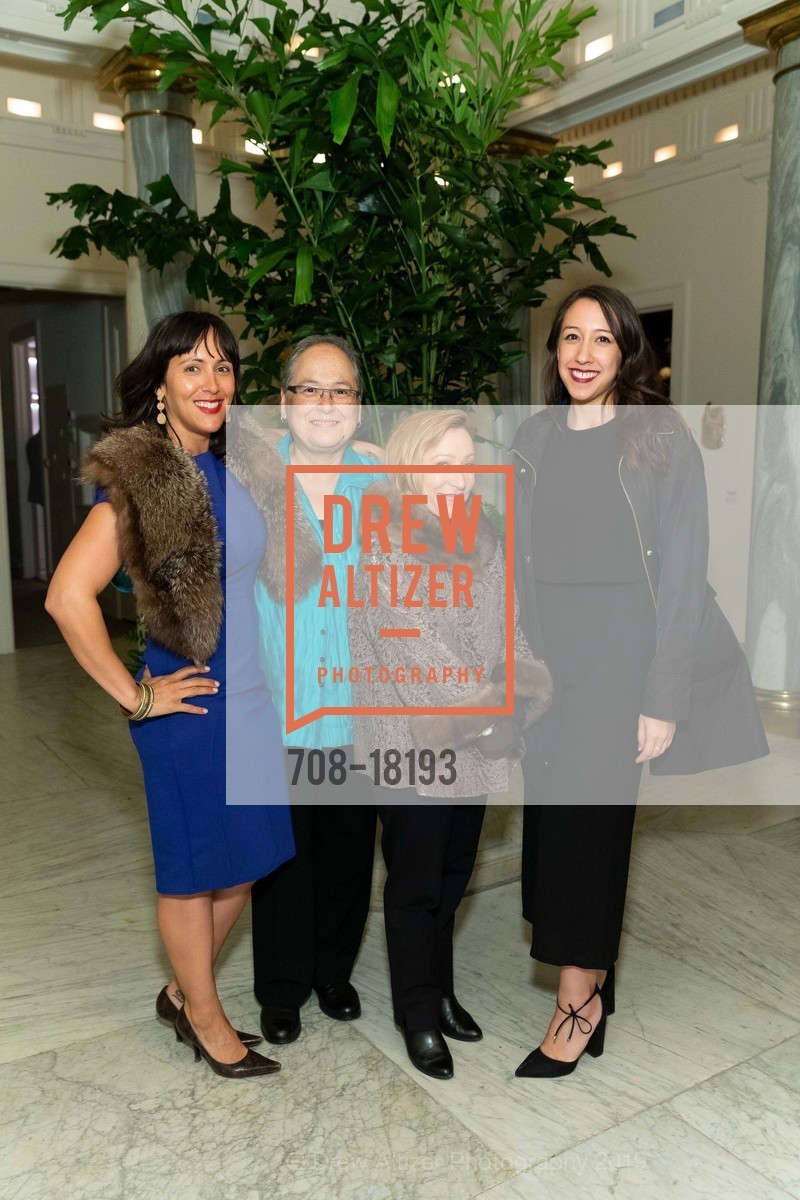 Jenny Borden, Thelma Garza, Cynthia Hart, Mary King, San Francisco Decorator Showcase Patron Preview Gala 2019, 3800 Washington St. 3800 Washington St, April 25th, 2019, Photo #708-18193 Jenny Borden, Thelma Garza, Cynthia Hart, Mary King, Photo #708-18193