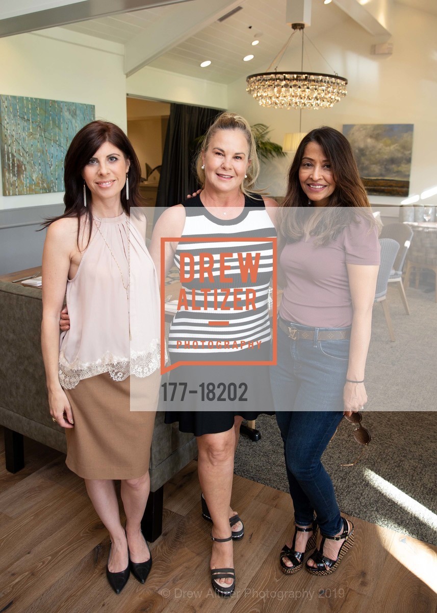 Nicole Marino, Claudia Fleury, Kay Patel, Brix Renovation Celebration, Brix. 7377 St Helena Highway, April 25th, 2019, Photo #177-18202 Nicole Marino, Claudia Fleury, Kay Patel, Photo #177-18202