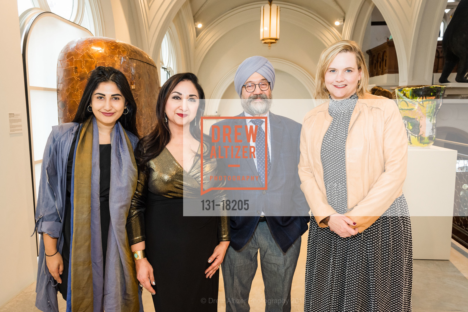 Jogreet Chadha, Ameeta Chadha, Dil Mohan, Aimee Le Duc, St. Anthony Foundation's Annual Serving Hope Gala 2019, St. Joseph's Art Society. 1401 Howard Street, April 25th, 2019, Photo #131-18205 Jogreet Chadha, Ameeta Chadha, Dil Mohan, Aimee Le Duc, Photo #131-18205
