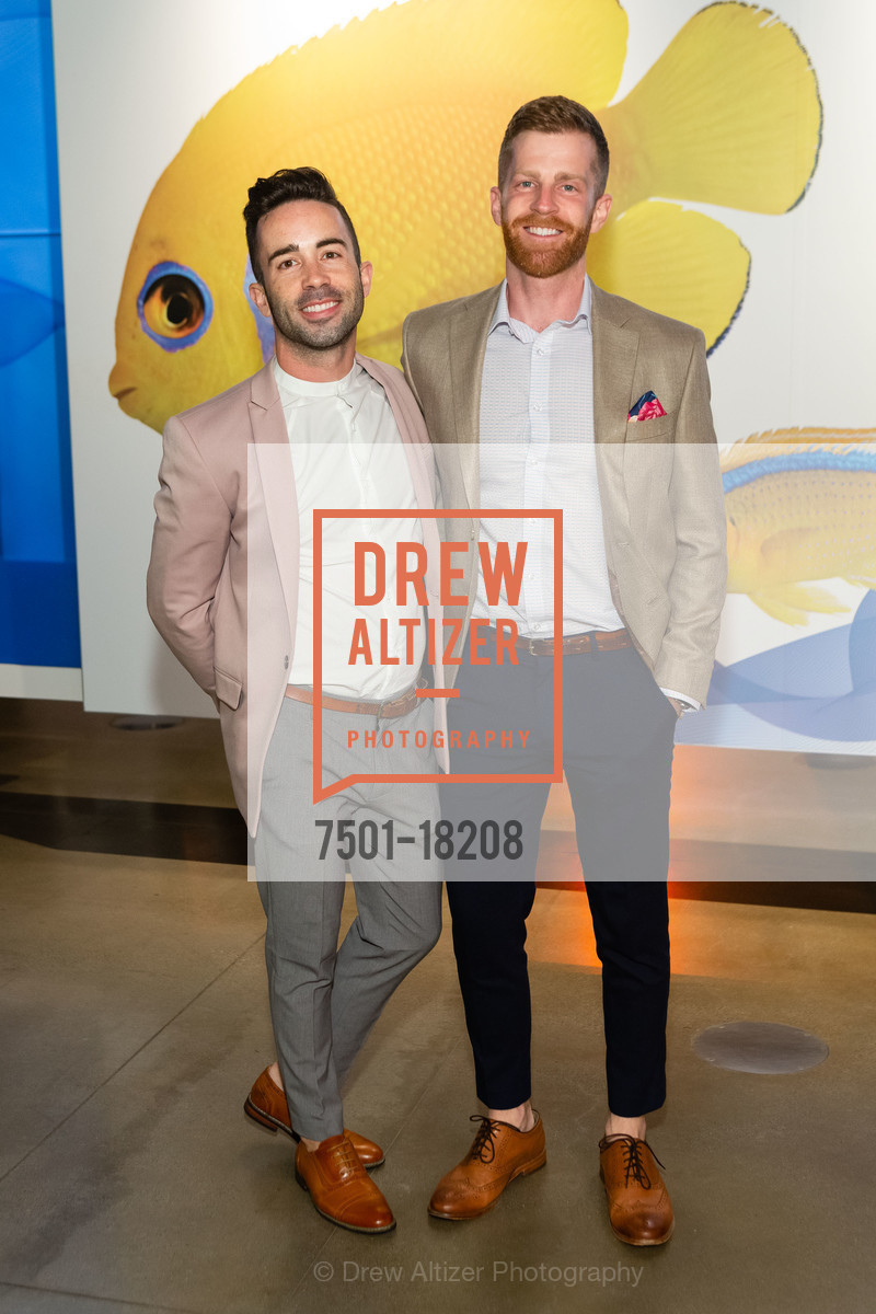 Josh Ramsey, Ryan Baumhoff, Big Bang Gala 2019, California Acedemy of Sciences. 55 Music Concourse Drive, Photo #7501-18208 Josh Ramsey, Ryan Baumhoff, Photo #7501-18208