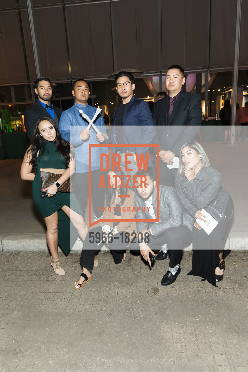 TJ Thomas, Andrew, Jonathan, Timena, JD, Anthony Ignacio, Brian James, Big Bang Gala 2019, California Acedemy of Sciences. 55 Music Concourse Drive, Photo #5966-18208 TJ Thomas, Andrew, Jonathan, Timena, JD, Anthony Ignacio, Brian James, Photo #5966-18208