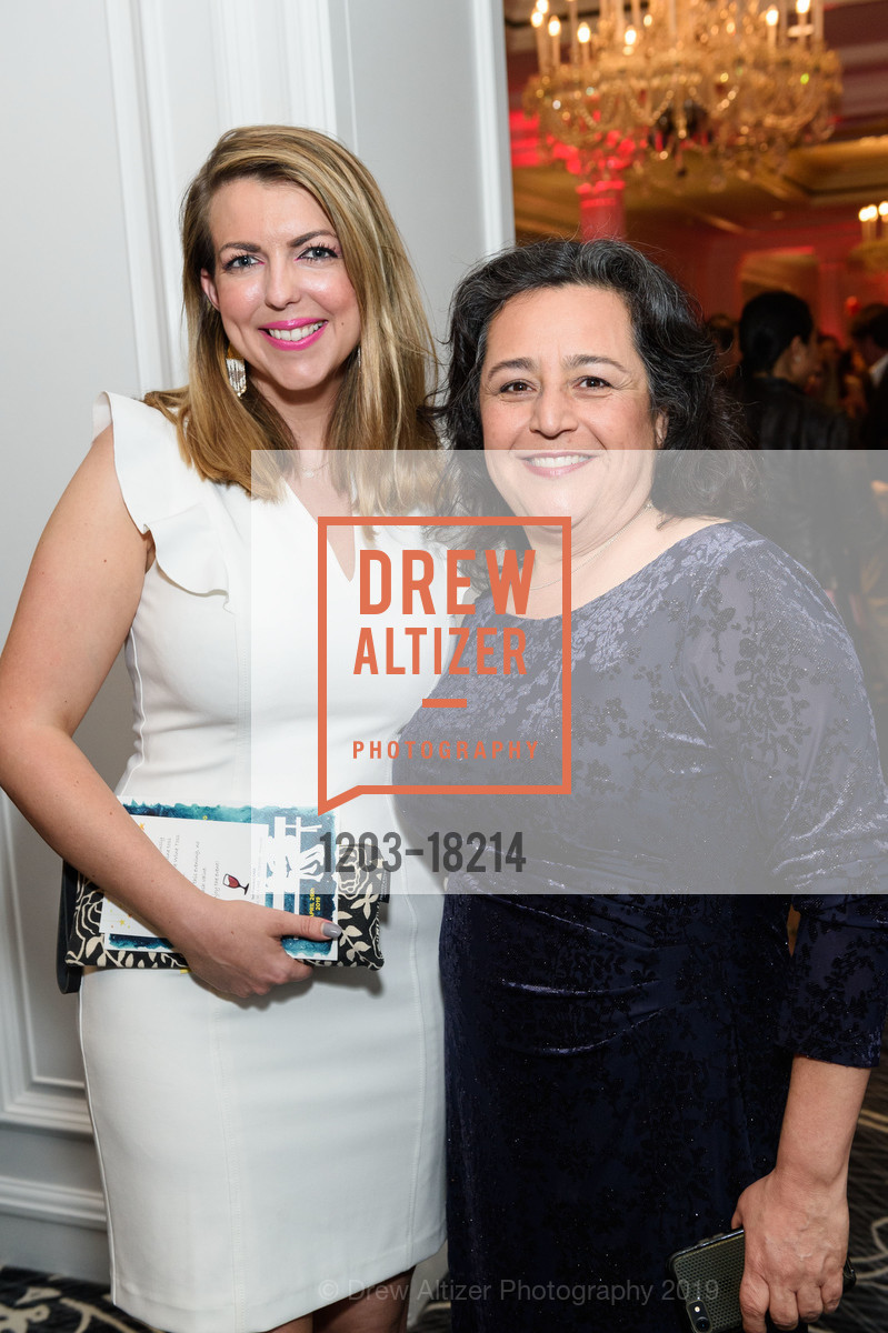 Alia Whitney Johnson, Renee Espinoza, SFCASA Fostering Change Gala 2019: Dreams Grow Here, Ritz Carlton Hotel. 600 Stockton Street, April 26th, 2019, Photo #1203-18214 Alia Whitney Johnson, Renee Espinoza, Photo #1203-18214