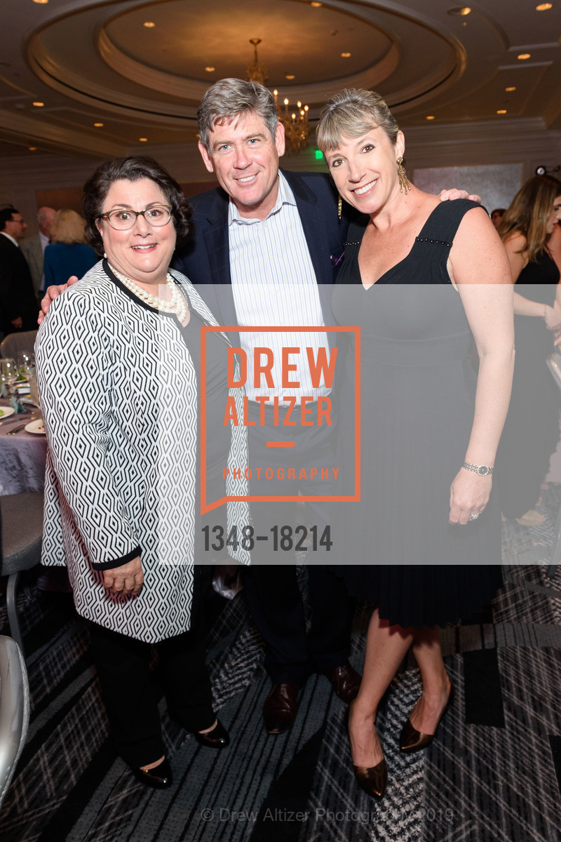 Lisa Spinali, Bob Morris, Jodi Morris, SFCASA Fostering Change Gala 2019: Dreams Grow Here, Ritz Carlton Hotel. 600 Stockton Street, April 26th, 2019, Photo #1348-18214 Lisa Spinali, Bob Morris, Jodi Morris, Photo #1348-18214