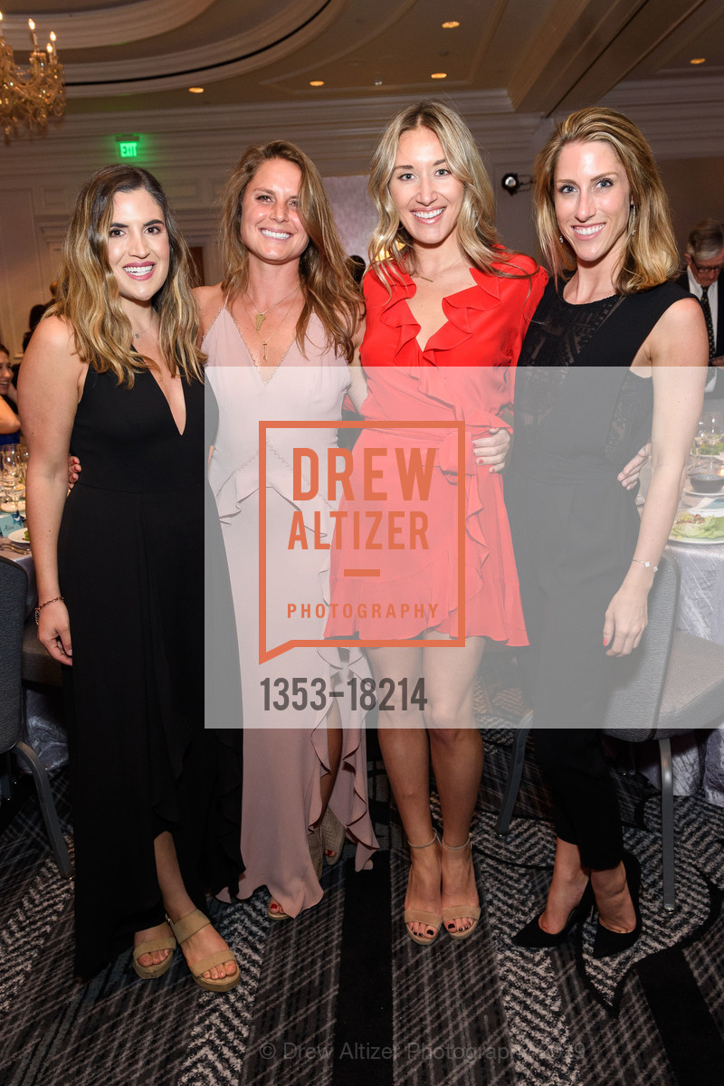 Michaela DiChiro, Lindsay Nevins, Lauren DelPrete, Christine Tringale, SFCASA Fostering Change Gala 2019: Dreams Grow Here, Ritz Carlton Hotel. 600 Stockton Street, April 26th, 2019, Photo #1353-18214 Michaela DiChiro, Lindsay Nevins, Lauren DelPrete, Christine Tringale, Photo #1353-18214