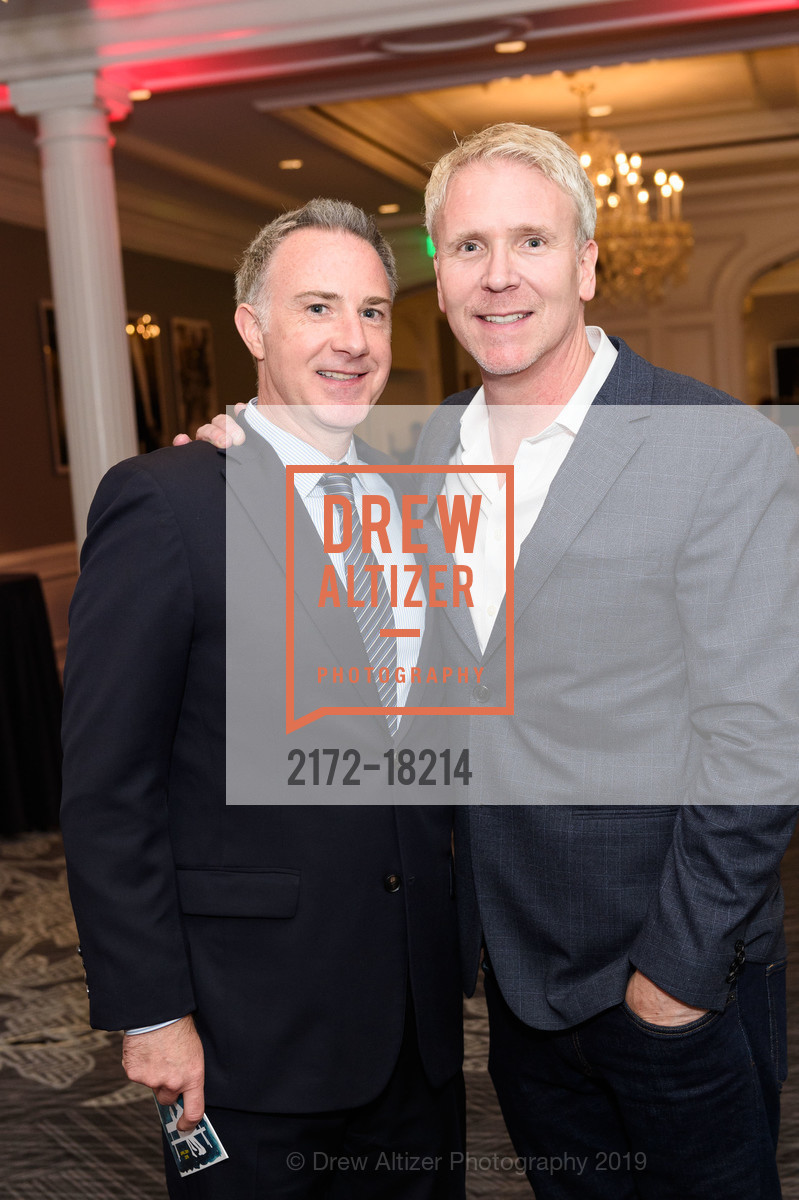 Mike Nevin, Brad Miller, SFCASA Fostering Change Gala 2019: Dreams Grow Here, Ritz Carlton Hotel. 600 Stockton Street, April 26th, 2019, Photo #2172-18214 Mike Nevin, Brad Miller, Photo #2172-18214