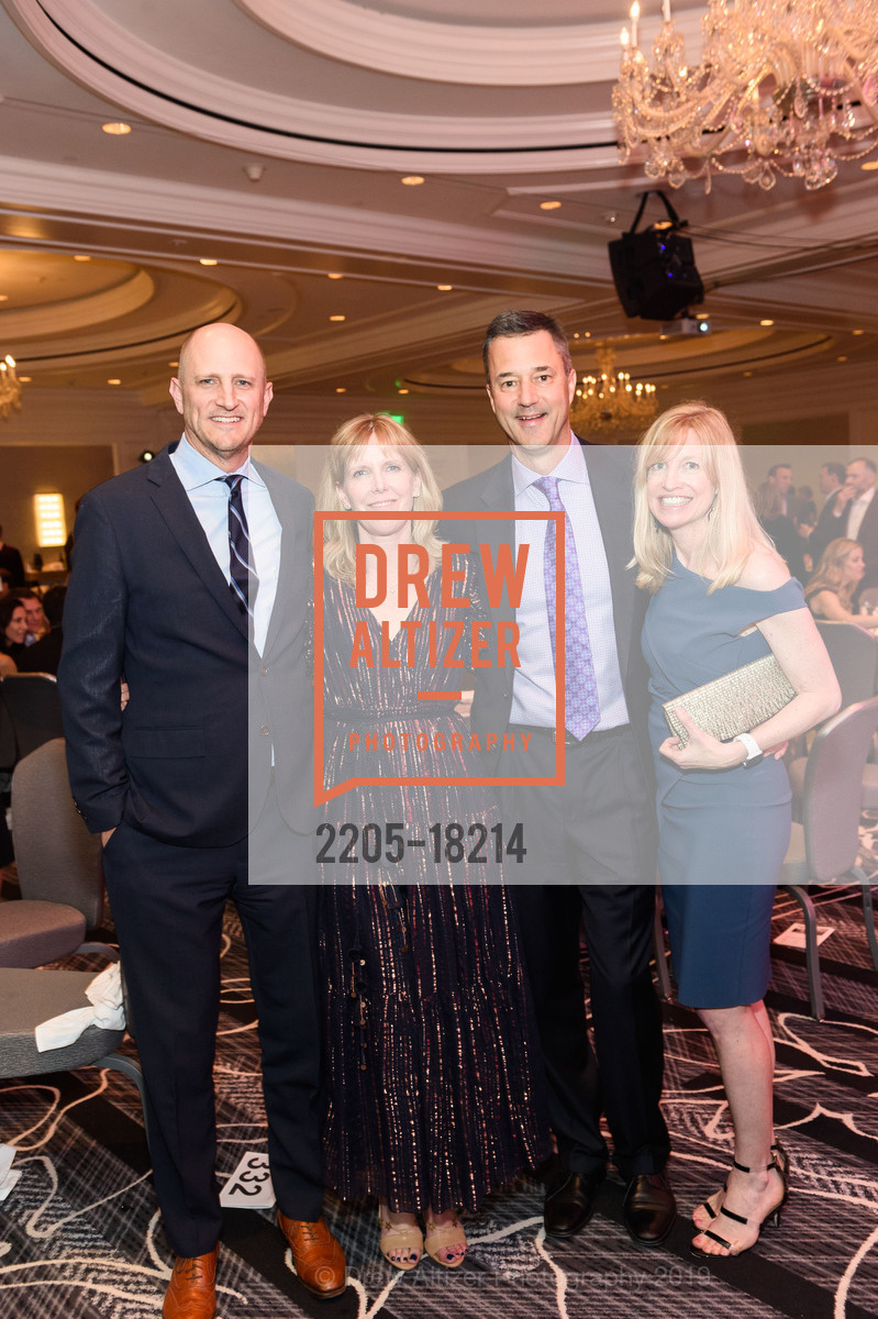Brian Roberts, Johanna Roberts, Greg Mrva, Vickie Mrva, SFCASA Fostering Change Gala 2019: Dreams Grow Here, Ritz Carlton Hotel. 600 Stockton Street, April 26th, 2019, Photo #2205-18214 Brian Roberts, Johanna Roberts, Greg Mrva, Vickie Mrva, Photo #2205-18214