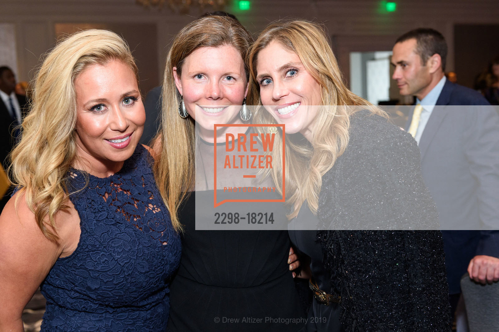 Tanya Rockerfeller, Karen Howland, Debbie Kay, SFCASA Fostering Change Gala 2019: Dreams Grow Here, Ritz Carlton Hotel. 600 Stockton Street, April 26th, 2019, Photo #2298-18214 Tanya Rockerfeller, Karen Howland, Debbie Kay, Photo #2298-18214