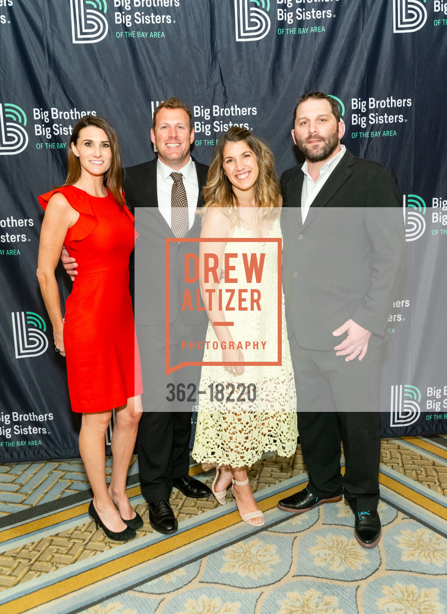 Katie Haug, Dan Wire, Ines Vaniman, Bryan Vaniman, Big Brothers Big Sisters of the Bay Area Igniting Potential Gala and Auction 2019, Fairmont Hotel, Grand Ballroom. 950 Mason Street, April 26th, 2019, Photo #362-18220 Katie Haug, Dan Wire, Ines Vaniman, Bryan Vaniman, Photo #362-18220