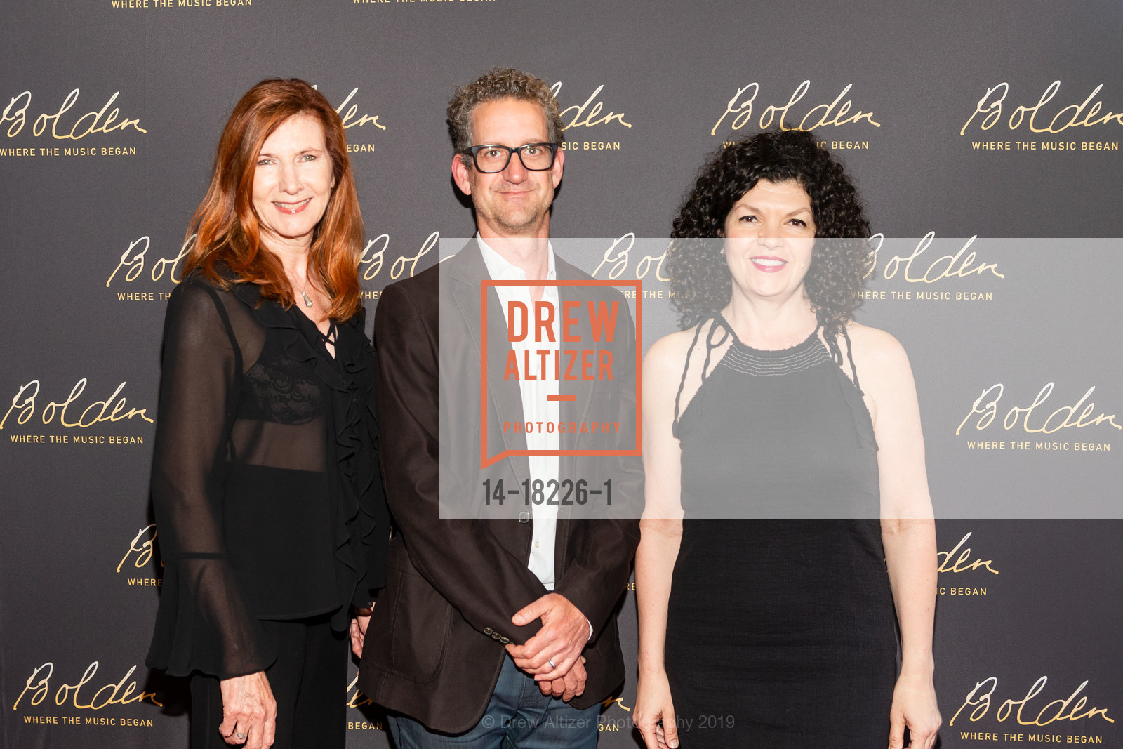 Michele Taylor, David Dranitzke, Natalie Nesser, BOLDEN Arrivals at San Rafael Film Center, Smith Rafael Film Center. 1118 4th Street, April 25th, 2019, Photo #14-18226-1 Michele Taylor, David Dranitzke, Natalie Nesser, Photo #14-18226-1