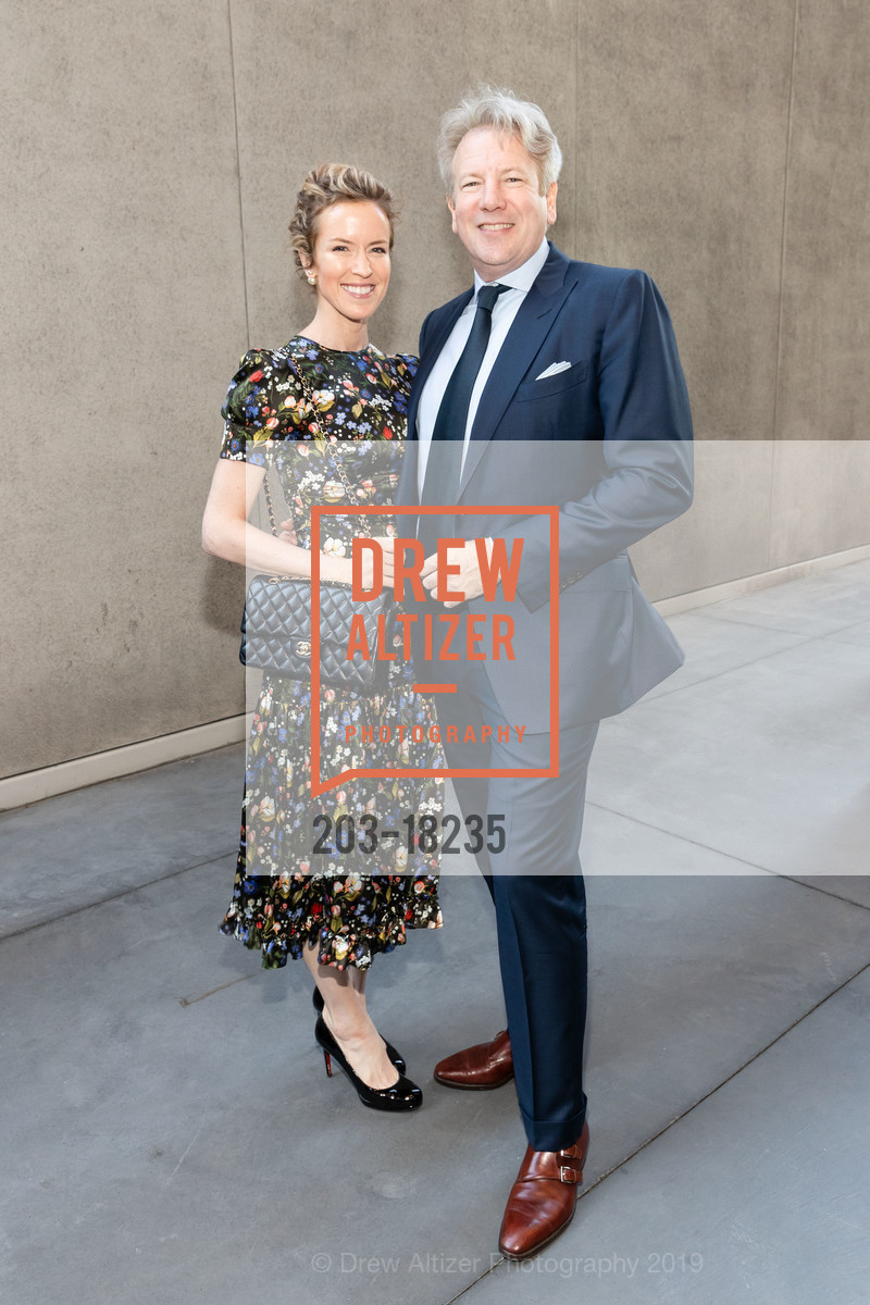 Leah Hearst, Dennis Hearst, SFMOMA Directors Circle Dinner with JR, SFMOMA, April 24th, 2019, Photo #203-18235 Leah Hearst, Dennis Hearst, Photo #203-18235