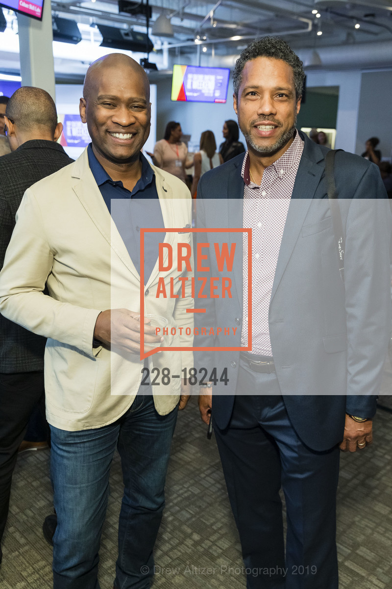John Grooms, Randy Fling, 5th Annual Culture Shifting Weekend Fireside Chat, SAP. 3410 Hillview Avenue, April 26th, 2019, Photo #228-18244 John Grooms, Randy Fling, Photo #228-18244