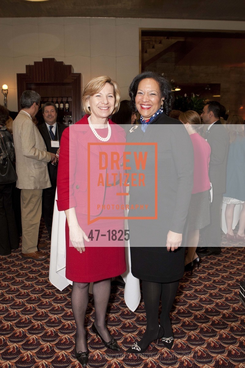 Susan Desmond-Hellmann, Karen Clopton, LEAGUE OF WOMEN VOTERS: "Centennial Celebration of Women's Suffrage in California", US, February 11th, 2011, Photo #47-1825 Susan Desmond-Hellmann, Karen Clopton, Photo #47-1825