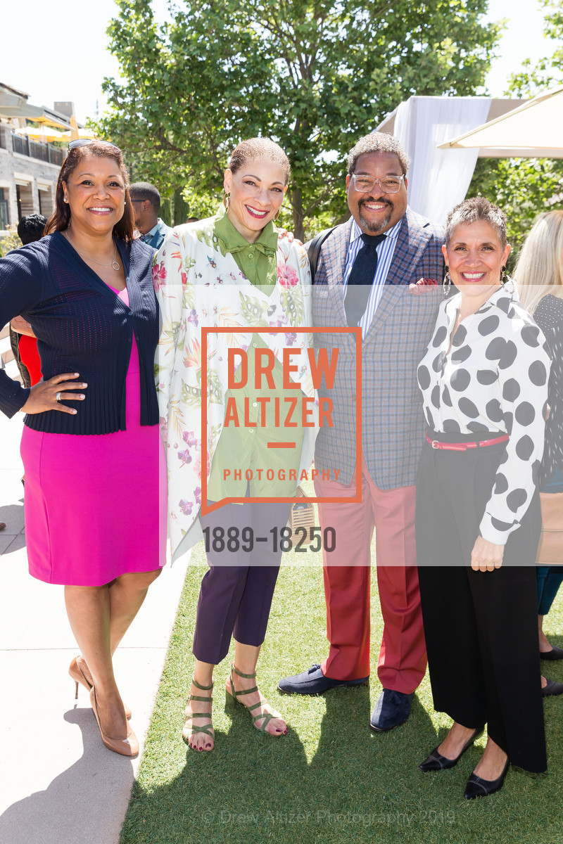 Johnita Mizelle, Jenny Clarke, Tony Waller, Nina Boone, 5th Annual Culture Shifting Weekend Awards Ceremony, Rosewood Sand Hill. 2825 Sand Hill Road, April 28th, 2019, Photo #1889-18250 Johnita Mizelle, Jenny Clarke, Tony Waller, Nina Boone, Photo #1889-18250
