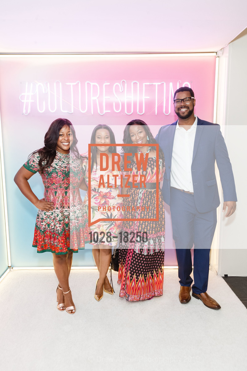 Kimberly Marshall, Joy Harper, Rachel Williams, Terrell Sterling, 5th Annual Culture Shifting Weekend Awards Ceremony, Rosewood Sand Hill. 2825 Sand Hill Road, April 28th, 2019, Photo #1028-18250 Kimberly Marshall, Joy Harper, Rachel Williams, Terrell Sterling, Photo #1028-18250