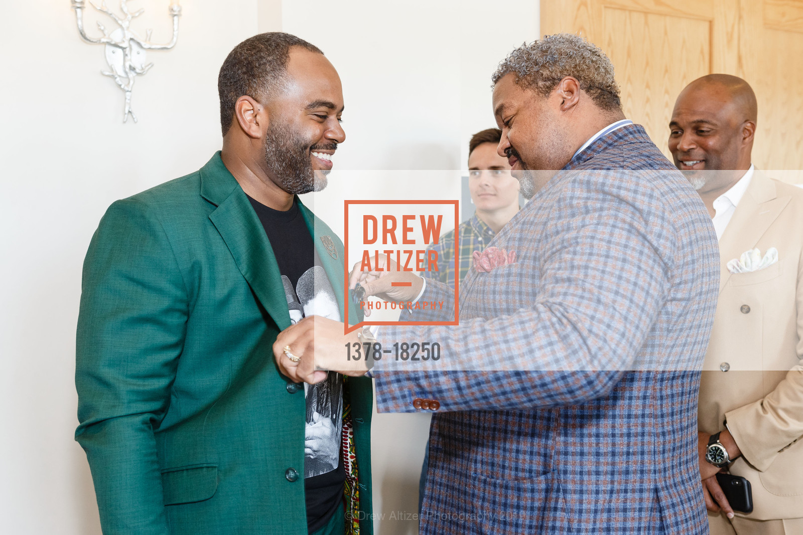 Damien Hooper-Campbell, Tony Waller, 5th Annual Culture Shifting Weekend Awards Ceremony, Rosewood Sand Hill. 2825 Sand Hill Road, April 28th, 2019, Photo #1378-18250 Damien Hooper-Campbell, Tony Waller, Photo #1378-18250